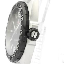 Pre Owned Tag Heuer Black Stainless Steel Formula 1 WAZ1110 Men's Wristwatch 41MM