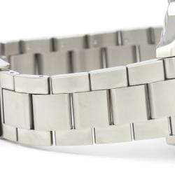 Pre Owned Tag Heuer Silver Stainless Steel Aquaracer Quartz WAY1111 Men's Wristwatch 40 MM