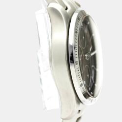 Pre Owned Tag Heuer MOP Stainless Steel Link Chronograph Moon Pearl Limited CJF211M Men's Wristwatch 42 MM