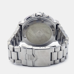 TAG Heuer Grey Stainless Steel Indianapolis 500 Miles Formula 1 CAH101A.BA0860 Men's Wristwatch 44 mm