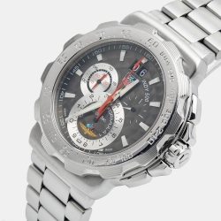 TAG Heuer Grey Stainless Steel Indianapolis 500 Miles Formula 1 CAH101A.BA0860 Men's Wristwatch 44 mm