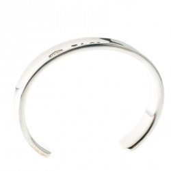 Pre Owned Tiffany & Co. 1837 Silver Wide Open Cuff Bracelet 