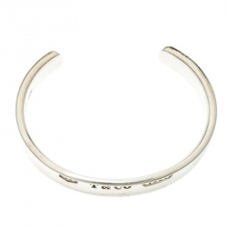 Pre Owned Tiffany & Co. 1837 Silver Wide Open Cuff Bracelet 