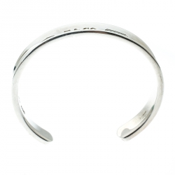 Pre Owned Tiffany & Co. 1837 Silver Open Cuff Bracelet 