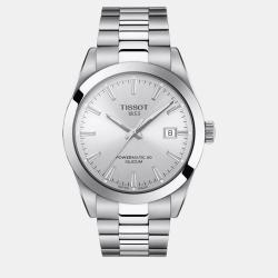 Tissot Silver Gentleman Powermatic 80 Silicium T127.407.11.031.00 40mm