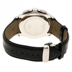 Tissot Black Stainless Steel Chronograph Couturier T0356617A Men's Wristwatch 42 mm