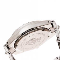 Pre Owned Tissot Grey Stainless Steel PR200 P162/262 Chronograph Men's Wristwatch 38 mm