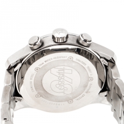 Pre Owned Tissot Black Stainless Steel V8 T039417A Men's Wristwatch 42 mm