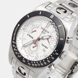 Pre Owned Tissot Silver Two Tone Stainless Steel T-Sport T91.1.488.31 Men's Wristwatch 40 mm