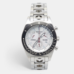 Pre Owned Tissot Silver Two Tone Stainless Steel T-Sport T91.1.488.31 Men's Wristwatch 40 mm