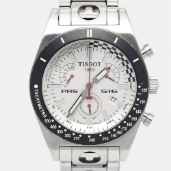 Pre Owned Tissot Silver Two Tone Stainless Steel T-Sport T91.1.488.31 Men's Wristwatch 40 mm
