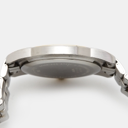 Pre Owned Tissot White Two-Tone Stainless Steel PR50 J376/476 Men's Wristwatch 36 mm 