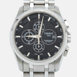 Tissot Black Stainless Steel Couturier T035.627.11.051.00 Men's Wristwatch 43 mm
