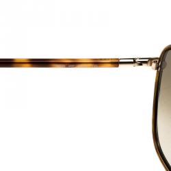 Tod's Brown To 36 28P Square Sunglasses
