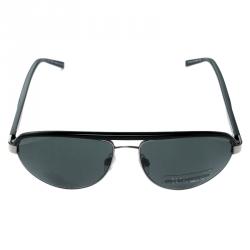 Tod's Black TO102 01N Aviator Sunglasses