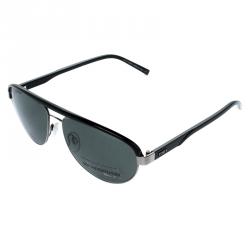 Tod's Black TO102 01N Aviator Sunglasses