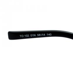 Tod's Black TO102 01N Aviator Sunglasses