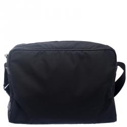 Pre Owned Tod's Black Nylon Laptop Bag