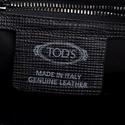 Pre Owned Tod's Black Nylon Laptop Bag