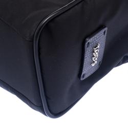 Pre Owned Tod's Black Nylon Laptop Bag