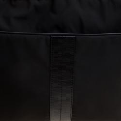 Pre Owned Tod's Black Nylon Messenger Bag