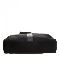 Pre Owned Tod's Black Nylon Messenger Bag