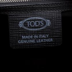 Pre Owned Tod's Black Nylon Messenger Bag