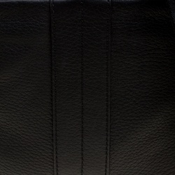 Pre Owned Tod's Black Leather Pillow Reporter Bag