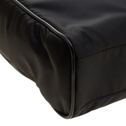 Tod's Black Nylon Pillow Tex Messenger Bag