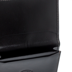 Tod's Black Leather Business Card Case