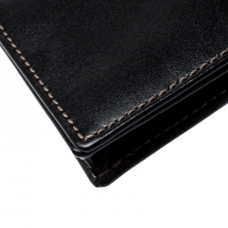 Tod's Black Leather Business Card Case