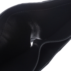 Tod's Black Leather Bifold Wallet