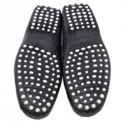 مملوكة مسبقًا حذاء بيني لوفرز تودز سيتي جومينو جلد رصاصي غرافايت