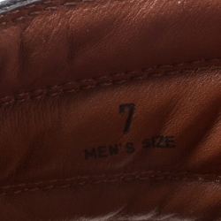 مملوكة مسبقًا Tod's For Ferrari Limited Edition Black Leather Platform Slide Sandals Size 41