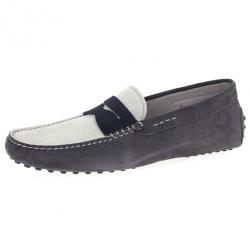 مملوكة مسبقًا Tod's Colorblock Suede Penny Loafers Size 42