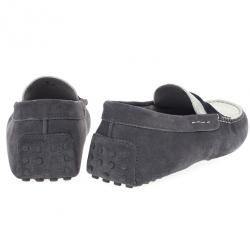 مملوكة مسبقًا Tod's Colorblock Suede Penny Loafers Size 42