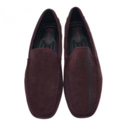 مملوكة مسبقًا حذاء تود جومينو لوفرز فيراري سويدي بني إصدار محدود مقاس 42.5