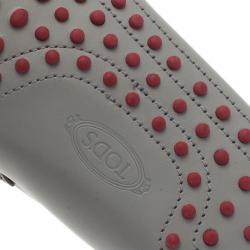 Pre Owned حذاء تود جومينو لوفرز فيراري سويدي رمادي مقاس 43.5