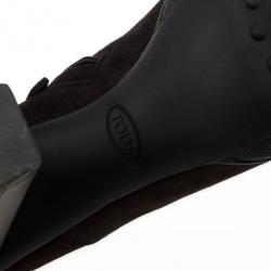 مملوكة مسبقًا Tod's Brown Suede Ankle Boots Size 38