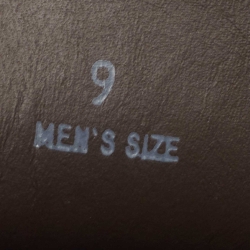 Pre Owned Tod's Black Leather Slip On Loafers Size 43