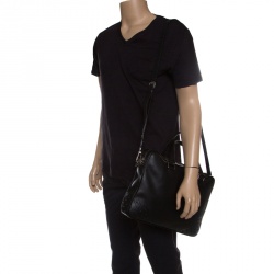 Tod's Black Leather Briefcase 