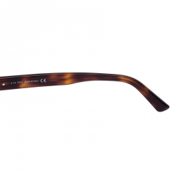 Pre Owned Tod's Brown Tortoise Shell Gradient TO 163 Square Sunglasses