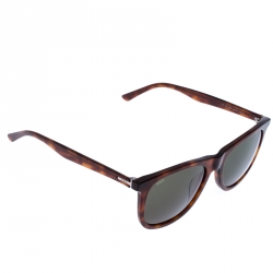 Tod's Brown/Green Lens TO 178 Wayfarer Sunglasses