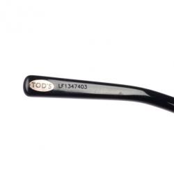 Pre Owned Tod's Black TO0024 Men Aviators