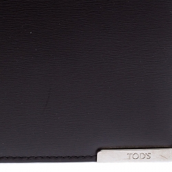 Tod's Brown Leather Bifold Wallet