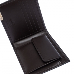 Tod's Brown Leather Bifold Wallet