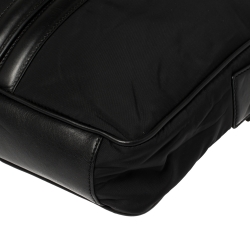 Tod's Black Nylon and Leather Pocket Messenger Bag