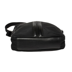 Tod's Black Nylon and Leather Pocket Messenger Bag