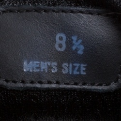 مملوكة مسبقًا حذاء رياضي تودز أربطة جلد وكانفاس سوداء مقاس 42.5