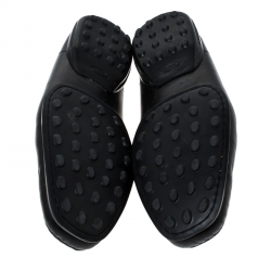 Pre Owned Tod’s Black Leather Penny Loafers Size 43